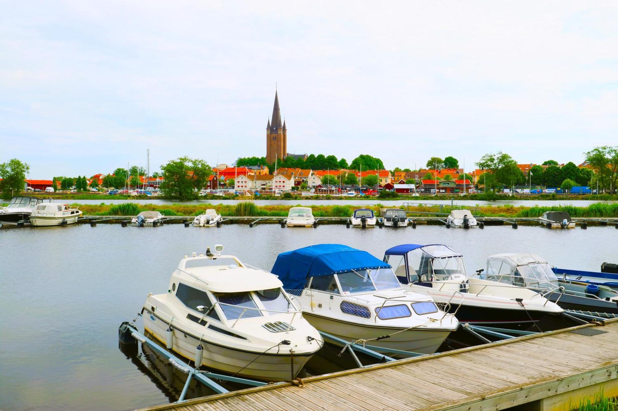 Vaenerport Lakefront Hotell Mariestad Extérieur photo